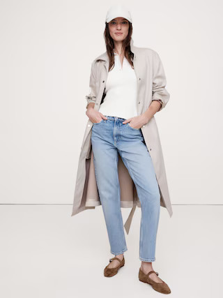 High-Rise Straight Jean | Banana Republic (US)