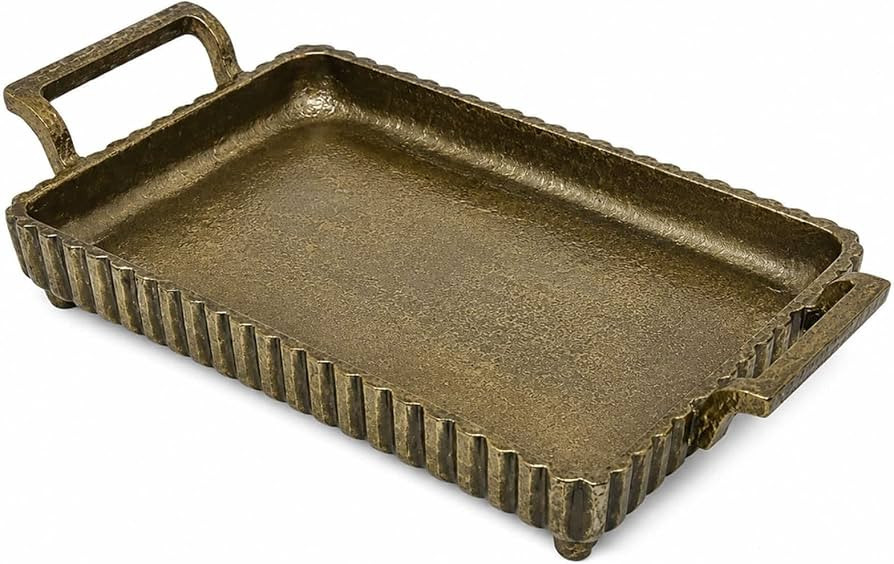 12" Rectangle Fluted Tabletop Tray by Ashland\u00ae | Amazon (US)