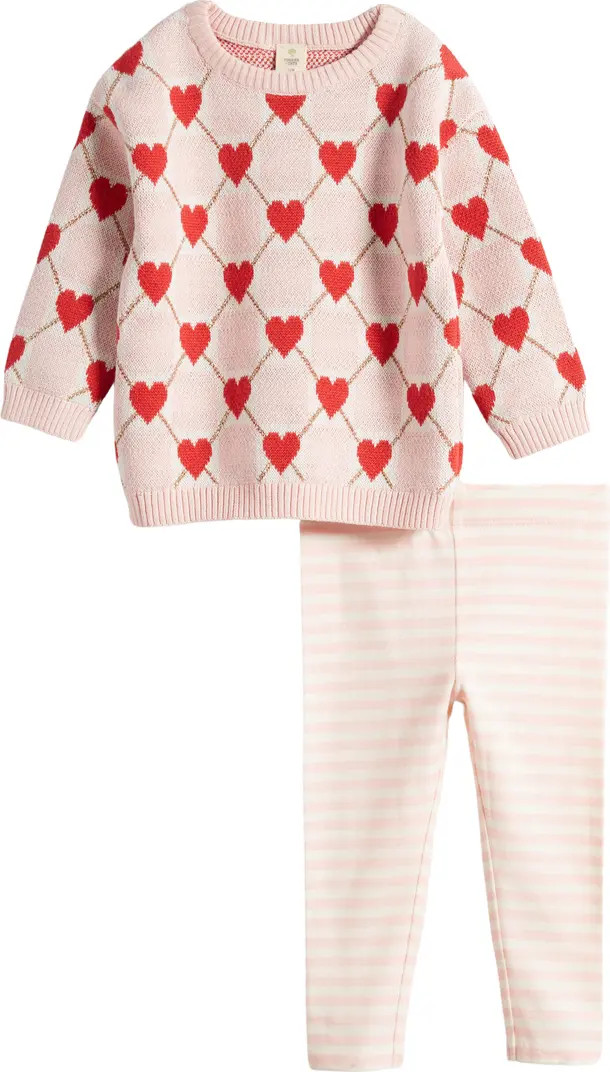 Jacquard Sweater & Pants Set | Nordstrom