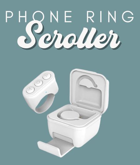 Scroll your phone hands free! This adjustable ring let’s you flip book pages on your kindle, change the song playing on your music apps and scroll through videos! Comes in 3 colors  

#LTKhome #LTKtravel #LTKfamily