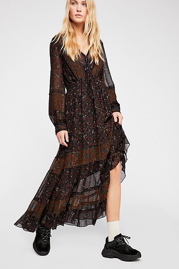 Fall Flowers Maxi Dress | Free People (Global - UK&FR Excluded)