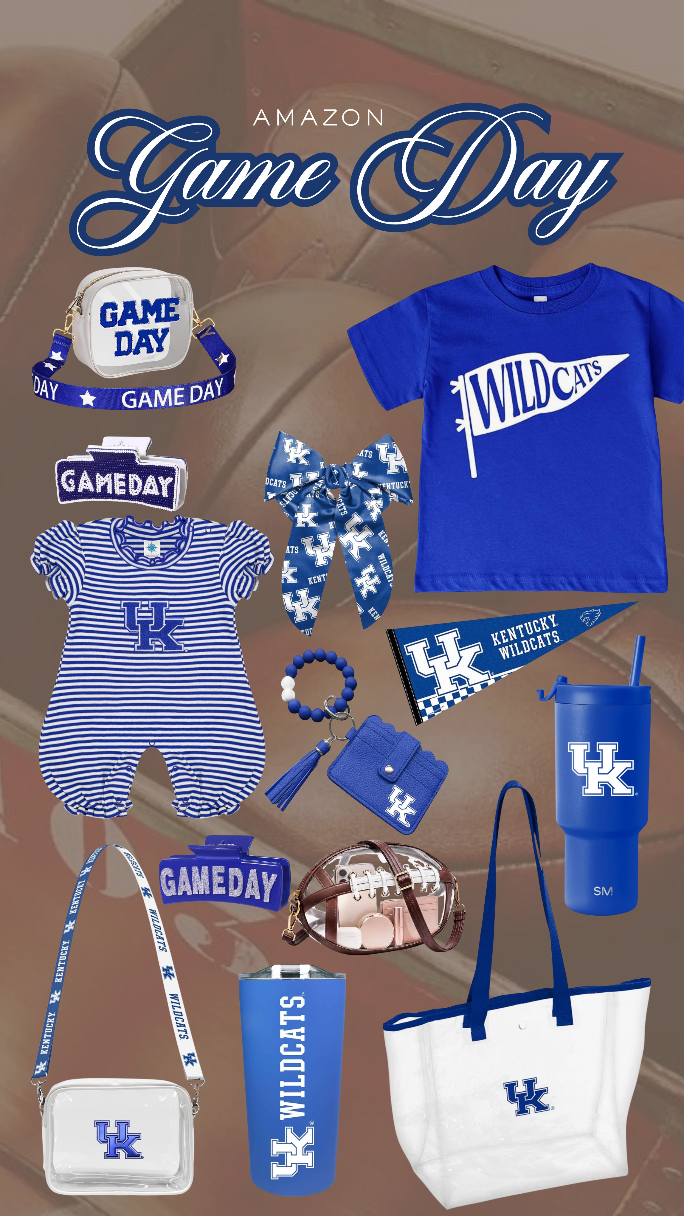 Amazon game day finds!

go wildcats, game day, football season, game day outfits, game day accessories, stadium bags 

 #LTKootd #LTKSeasonal