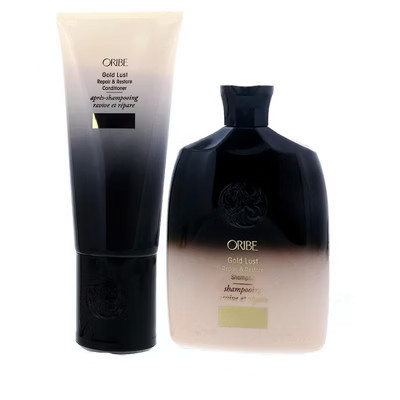 Oribe Gold Lust Repair & Restore Shampoo, 8.5 oz & Oribe Gold Lust Repair & Restore Conditioner, 6.8 oz DUO | Target