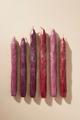 Whittled Taper Candles | Anthropologie (US)