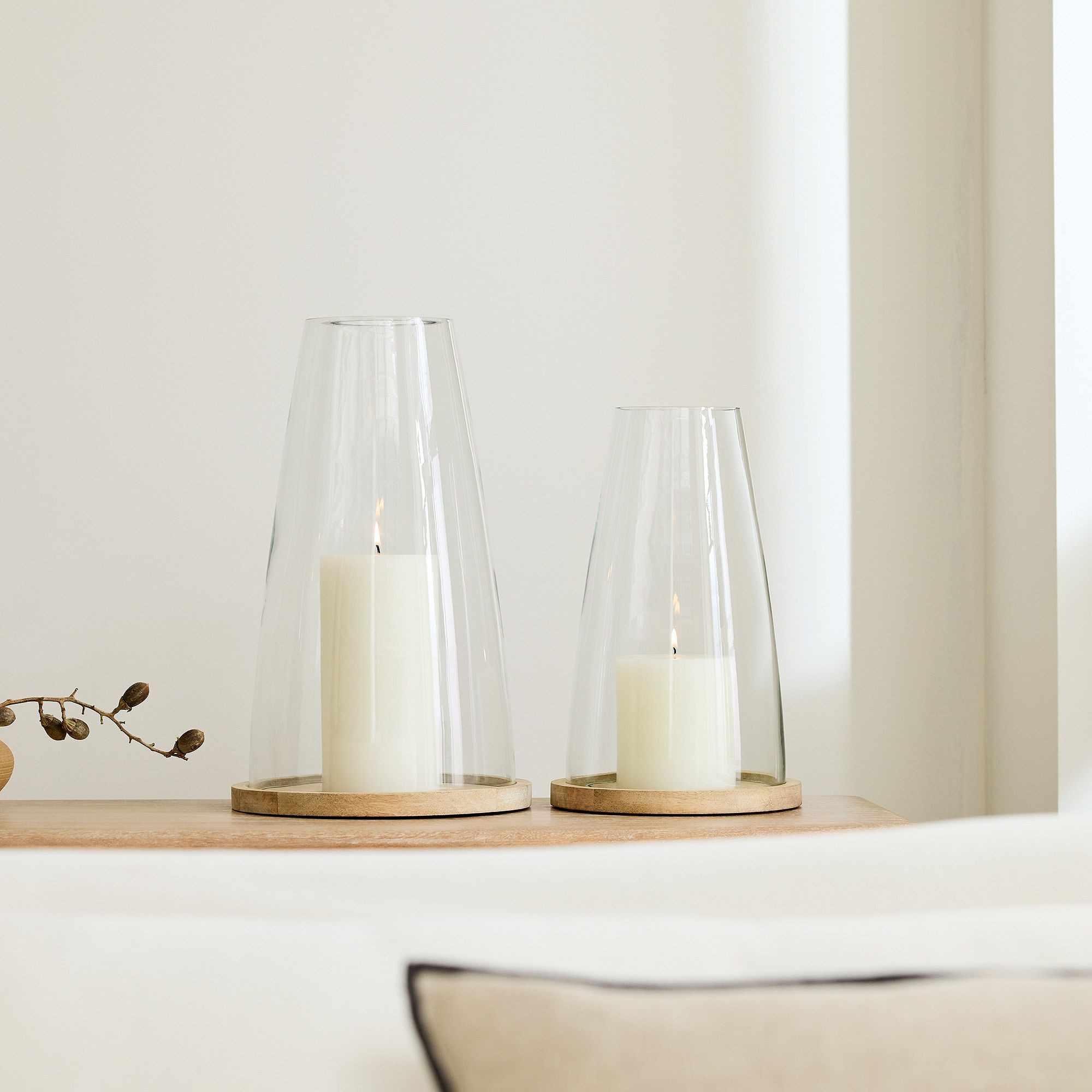 Pure Wood Candleholders | West Elm (US)