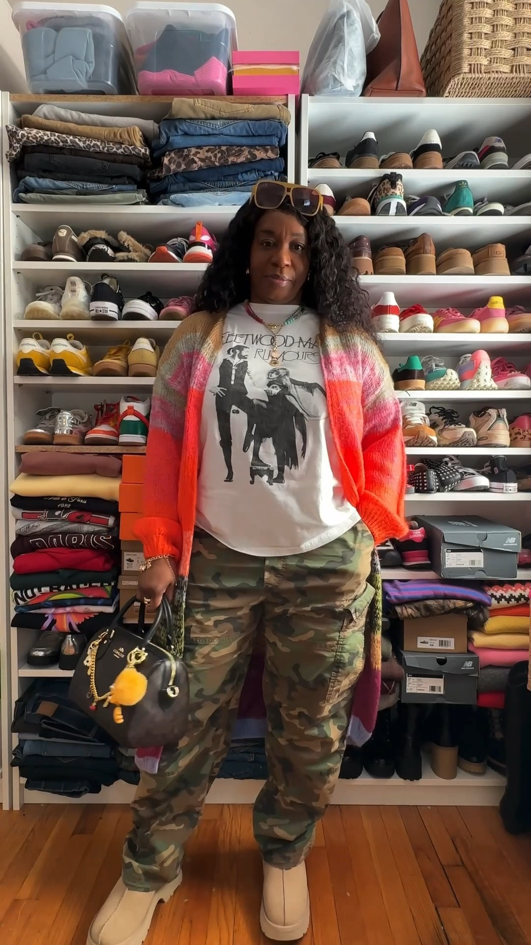 OOTD:
Cardigsn is Fashion Nova
Tee is xl
Pants are AE (old)
Clogs are an 8


#LTKootd #LTKMidsize #LTKPetite