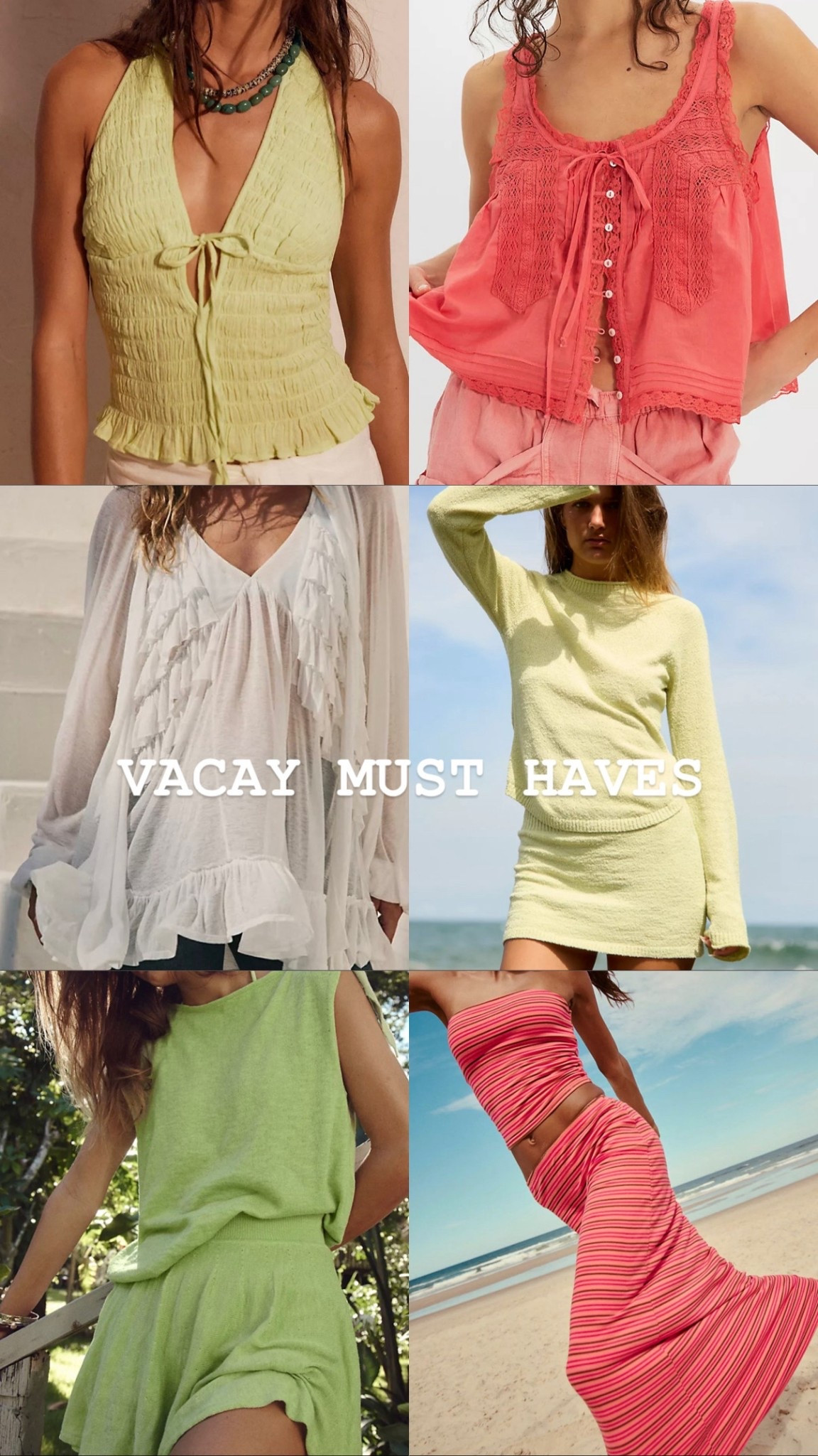 dreaming of warmer weather 💭 vacay must haves!!! 🍋‍🟩🌺🌴

#LTKSeasonal #LTKTravel #LTKSwim