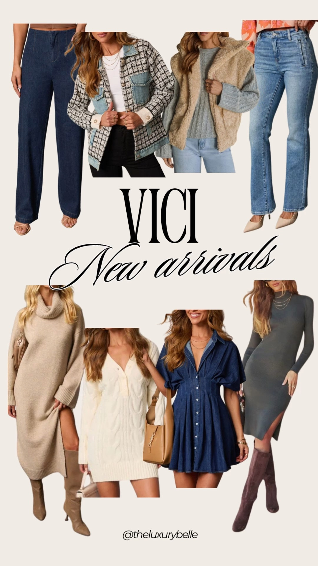 Vici new arrivals! Use code: BEST40

#LTKHoliday #LTKSaleAlert #LTKSeasonal