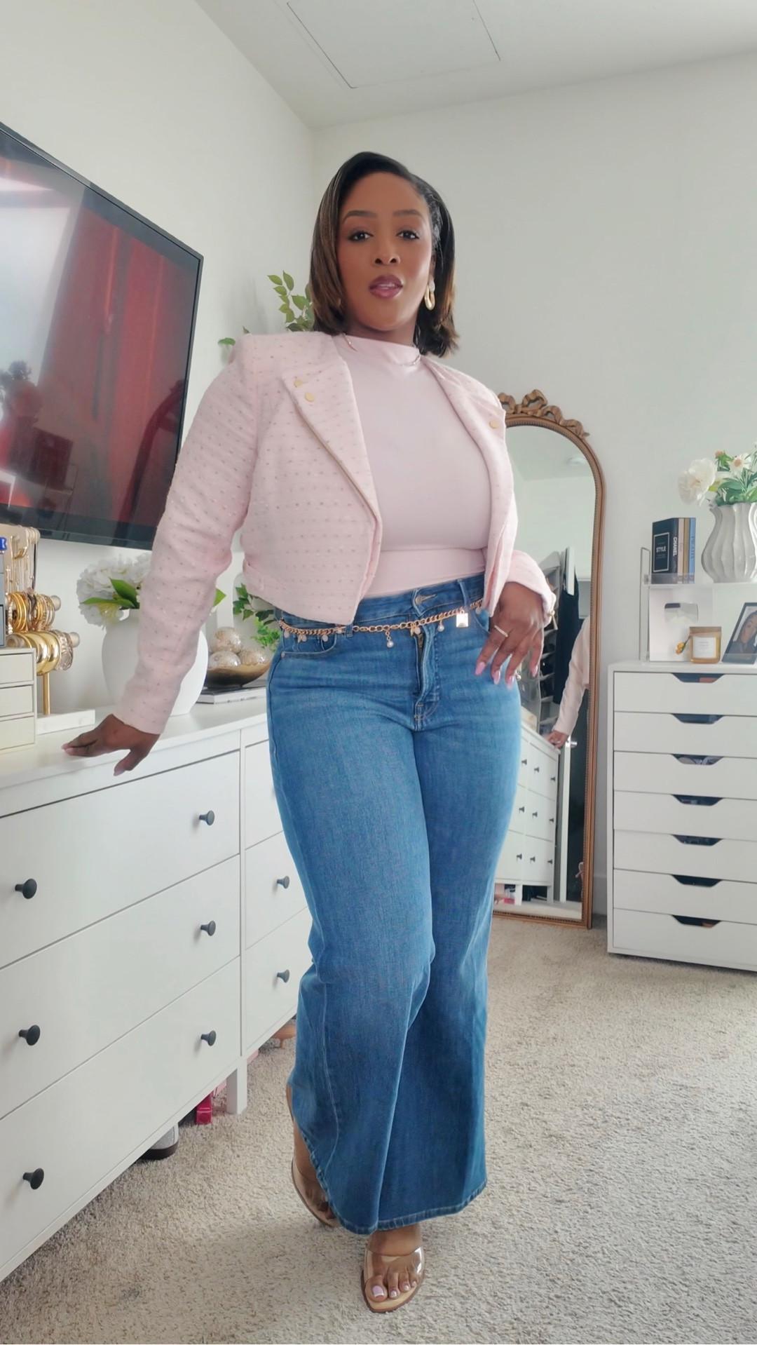 Elevated casual for church today ✨ simple, feminine and still comfortable.

#churchootd #elevatedcasual #ootd #fashioninspo #casualstyle

#LTKgrwm #LTKootd #LTKMidsize