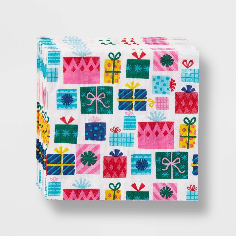 20ct Modern Merry Lunch Napkin - Wondershop™ | Target