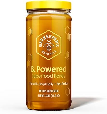 BEEKEEPER'S NATURALS B.Powered - Fuel Your Body & Mind, Helps with Immune Support, Mental Clarity... | Amazon (US)