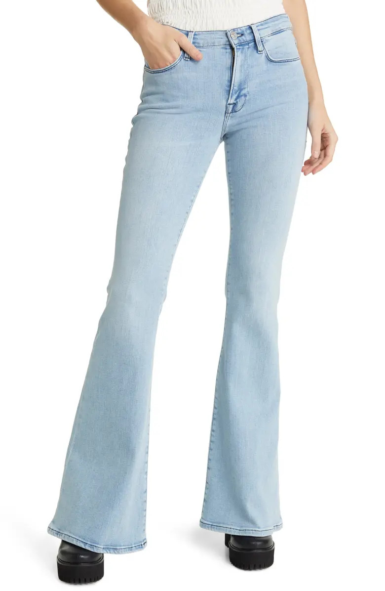 Le High Waist Flare Jeans | Nordstrom
