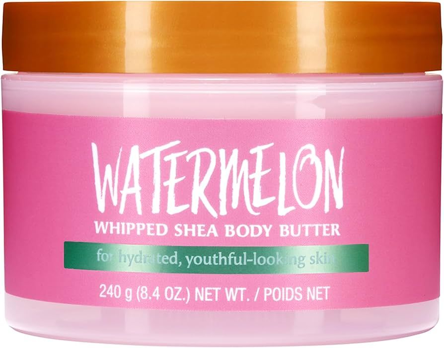 Tree Hut Watermelon Whipped Shea Body Butter, 8.4oz, Lightweight, Long-lasting, Hydrating Moistur... | Amazon (US)