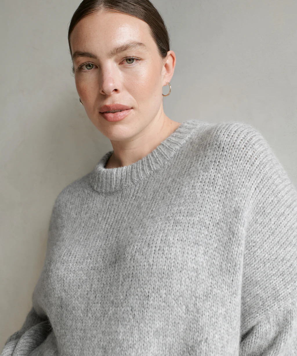 Alpaca Cocoon Crewneck | Jenni Kayne