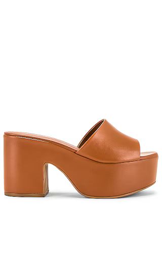 The Miso Platform Sandal in Caramel | Revolve Clothing (Global)