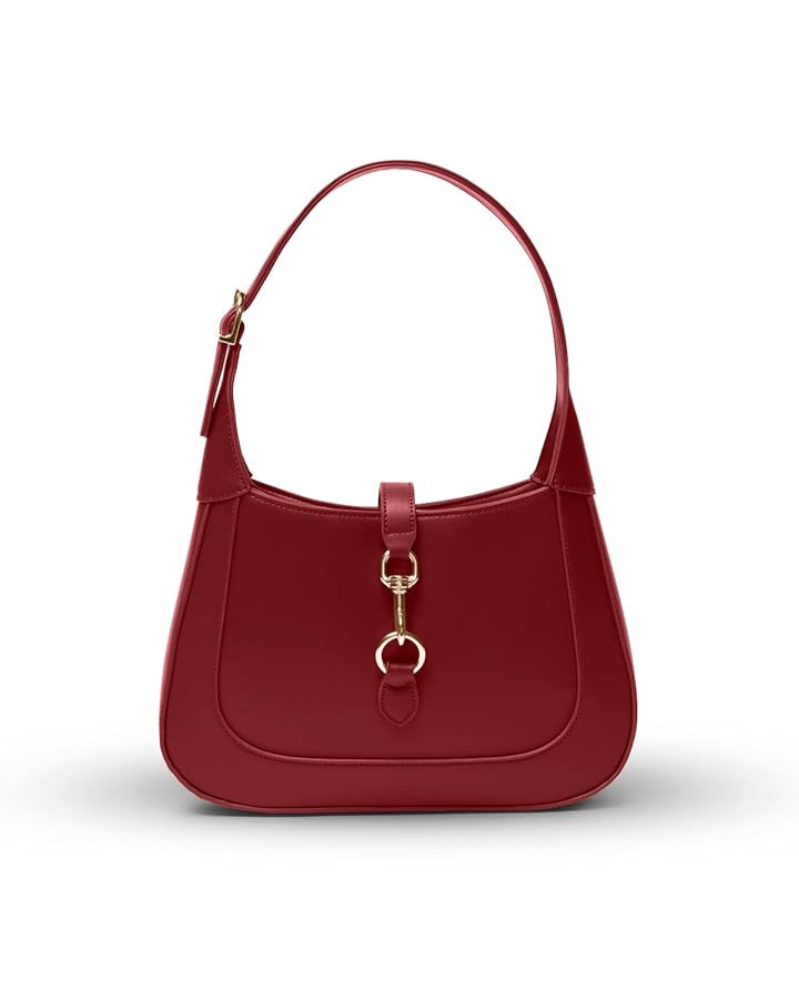 Shoulder Bag for Women - Small Shoulder Purses - Top Handle Structured Handbags - Adjustable Stra... | Amazon (US)