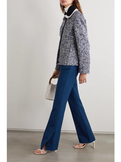 Victoria woven flared pants | NET-A-PORTER (US)