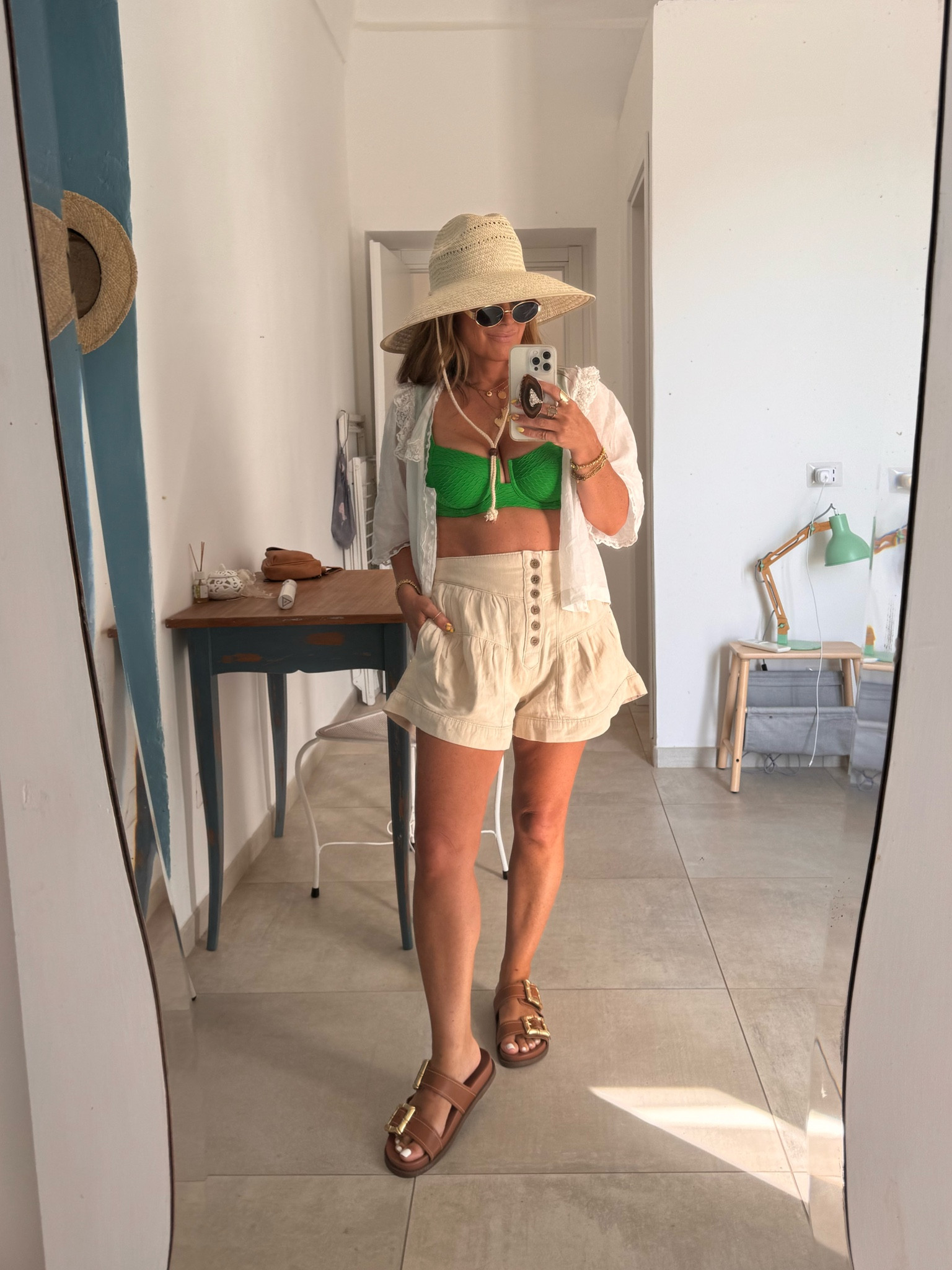 First day for the beach 🫶🏼🫶🏼
Loving this green swimsuit from Victoria secret. Fits AMAZING!!!
Wearing use medium in bottom and 34D in top. 


#LTKTravel #LTKStyleTip #LTKOver40