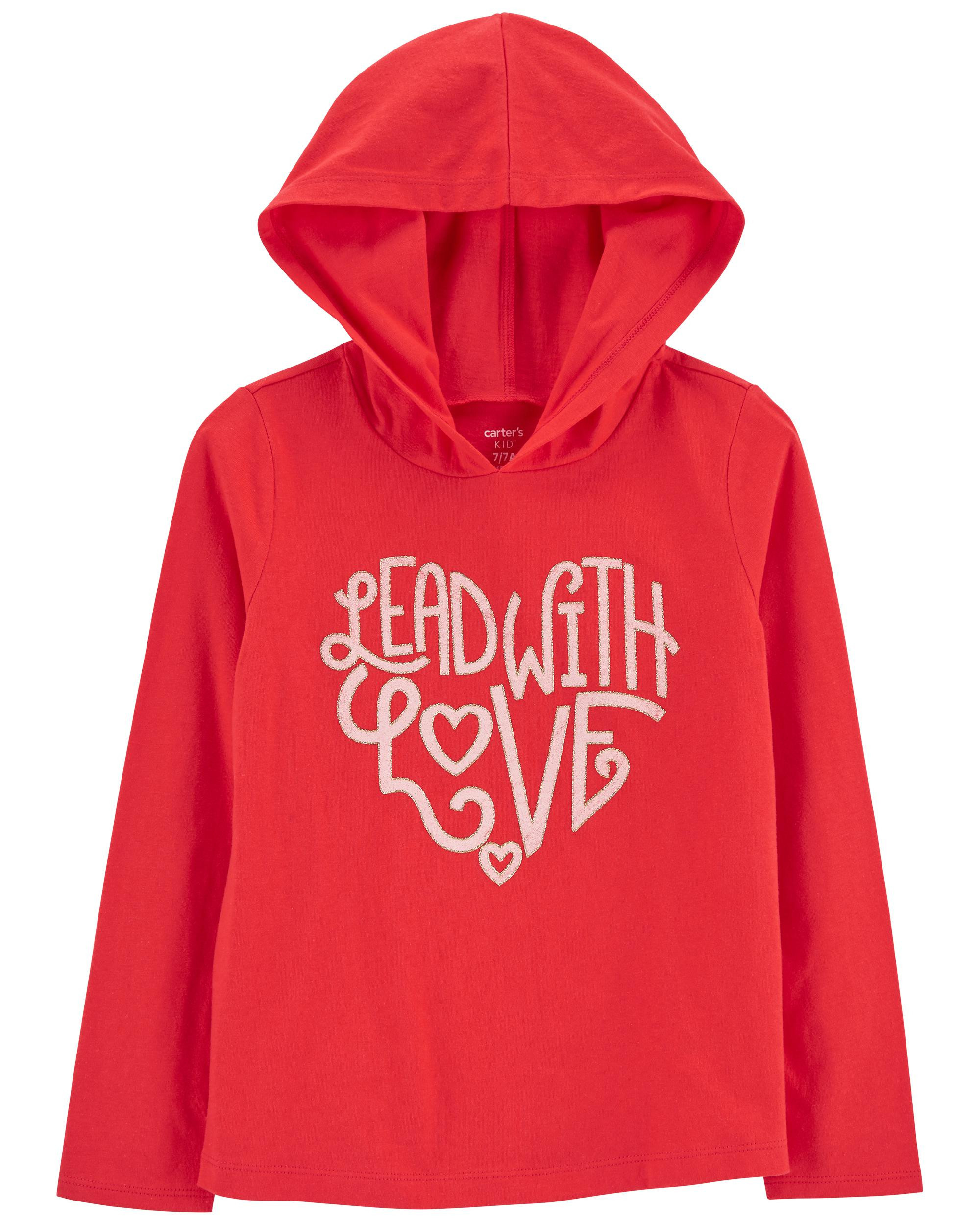 Kid Love Hooded Jersey Tee | Carter's