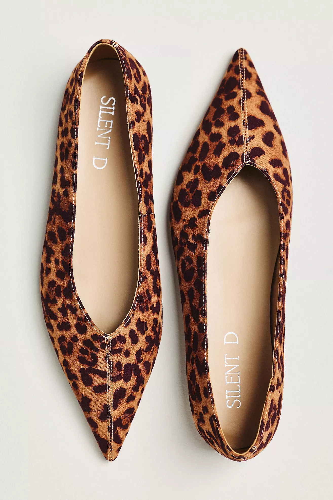 Silent D Selina Pointed-Toe Flats | Anthropologie (US)