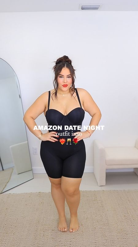Midsize Curvy girlies, GRWM for Date Night ft.  Amazon Fashion ❤️‍🔥 Dress and shaper size L 

curvy fashion , affordable fashion, Amazon fashion finds, midsize fashion

#LTKmidsize #LTKVideo #LTKstyletip