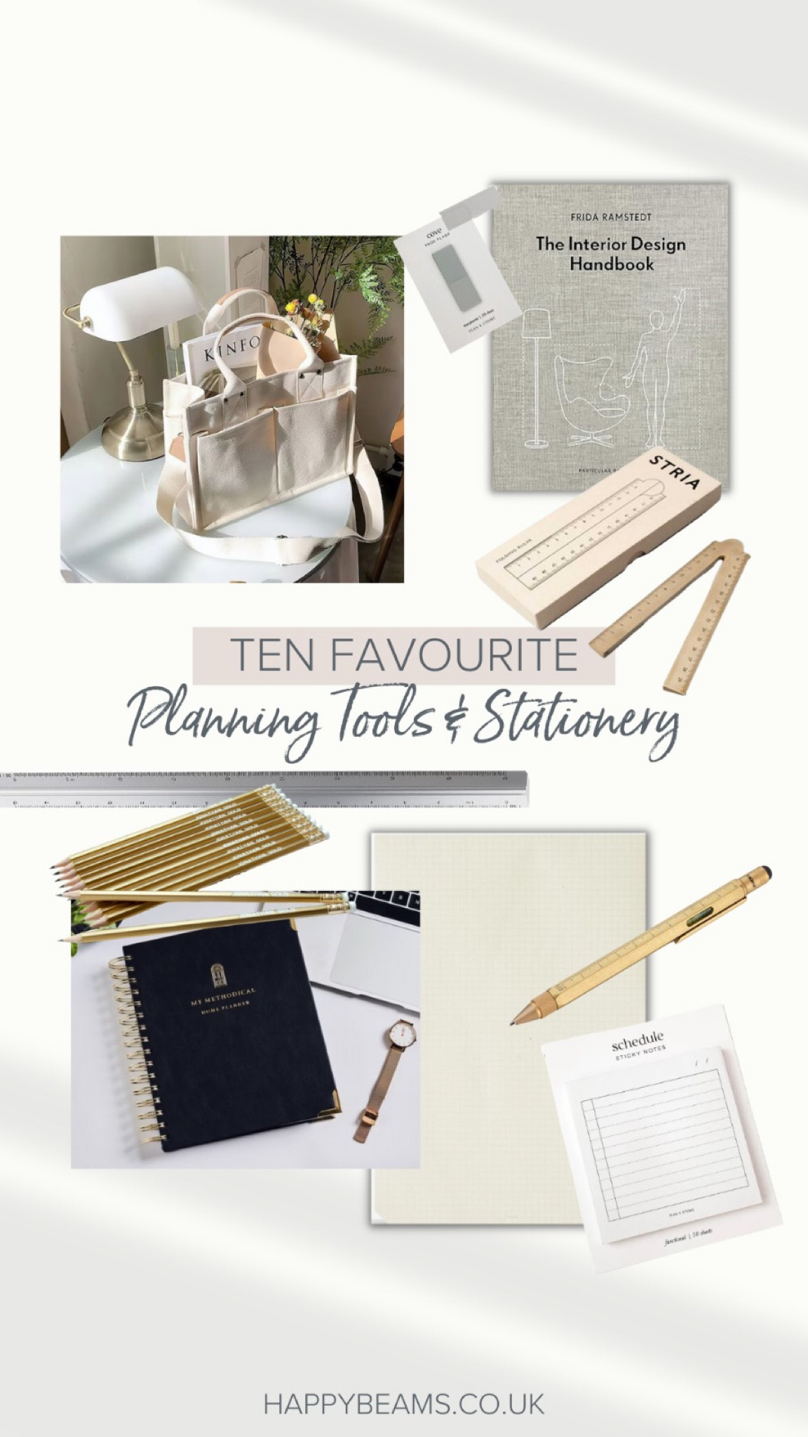 Planning tools & stationery
