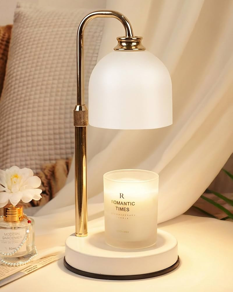Funistree Candle Warmer Lamp with Timer Dimmable, Birthday Gifts for Women Mom, Modern Candle War... | Amazon (US)