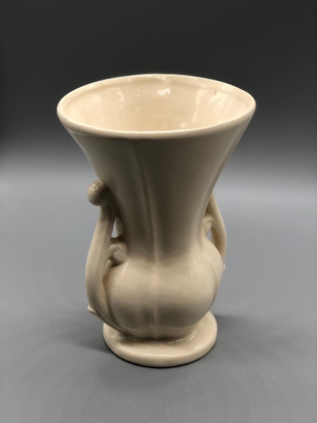 Mccoy Vintage Large White Vase - Etsy | Etsy (US)