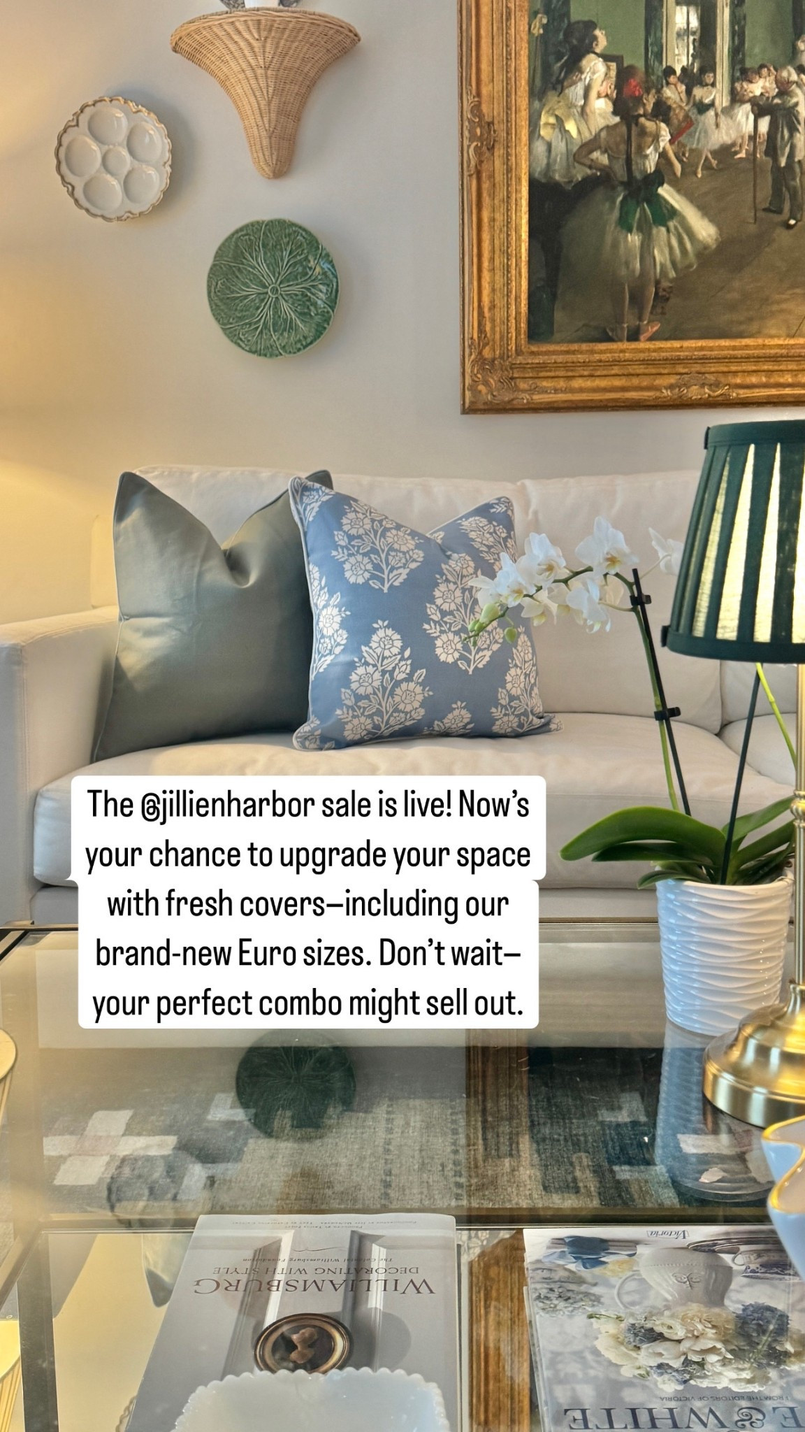 Jillien harbor pillows on sale!! Grandmillennial pillows, support small business, blue and white pillows, throw pillows for home, decorative pillows, Amazon deals, prime day deals

#LTKHome #LTKSaleAlert