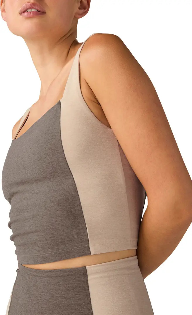 Space Dye Colorblock Crop Tank | Nordstrom