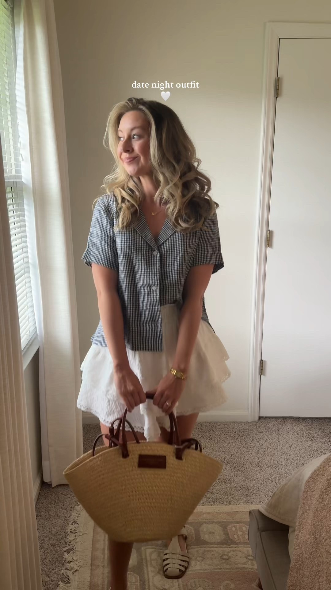 Date night outfit🤍 
Sezane
Quince
Amazon