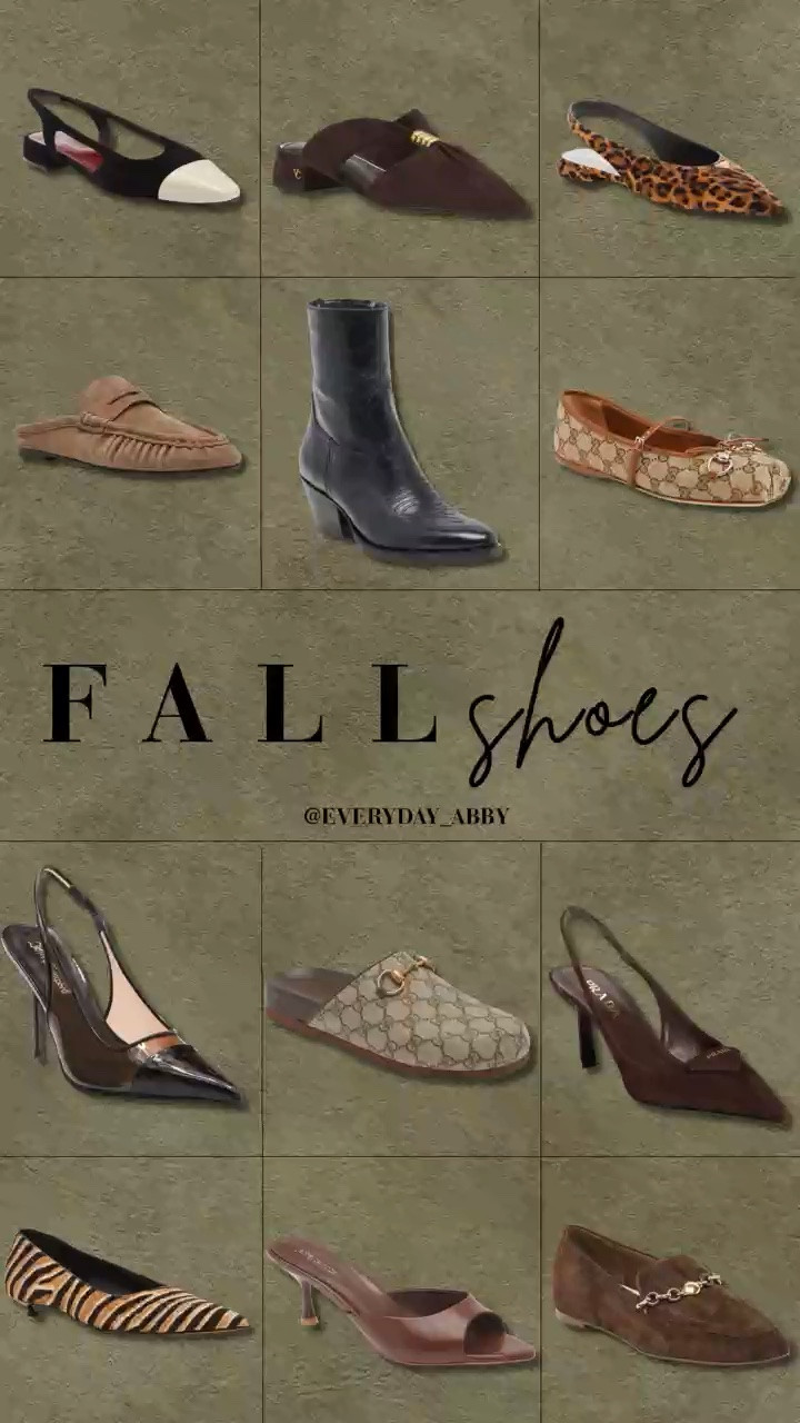 Pre fall shoe round up 🔥🔥🔥