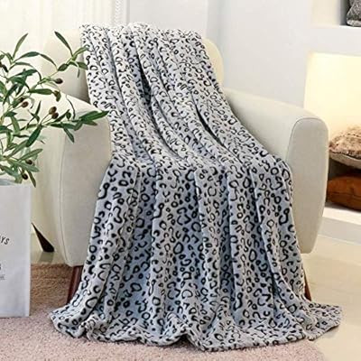 FY FIBER HOUSE Flannel Fleece Throw Blanket, Lightweight Cozy Plush Microfiber Bedspreads for Adu... | Amazon (US)