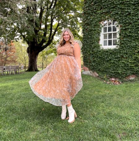 This dress is beautiful for a Fall occasion!! I am wearing the size B and it runs true, a little generous. If you’re an 18/20 a B should be just right. Dresses are BOGO right now so I’m linking my other favorites!!! Plus size dresses from Arula and white boots from target!

#LTKSeasonal #LTKwedding #LTKcurves