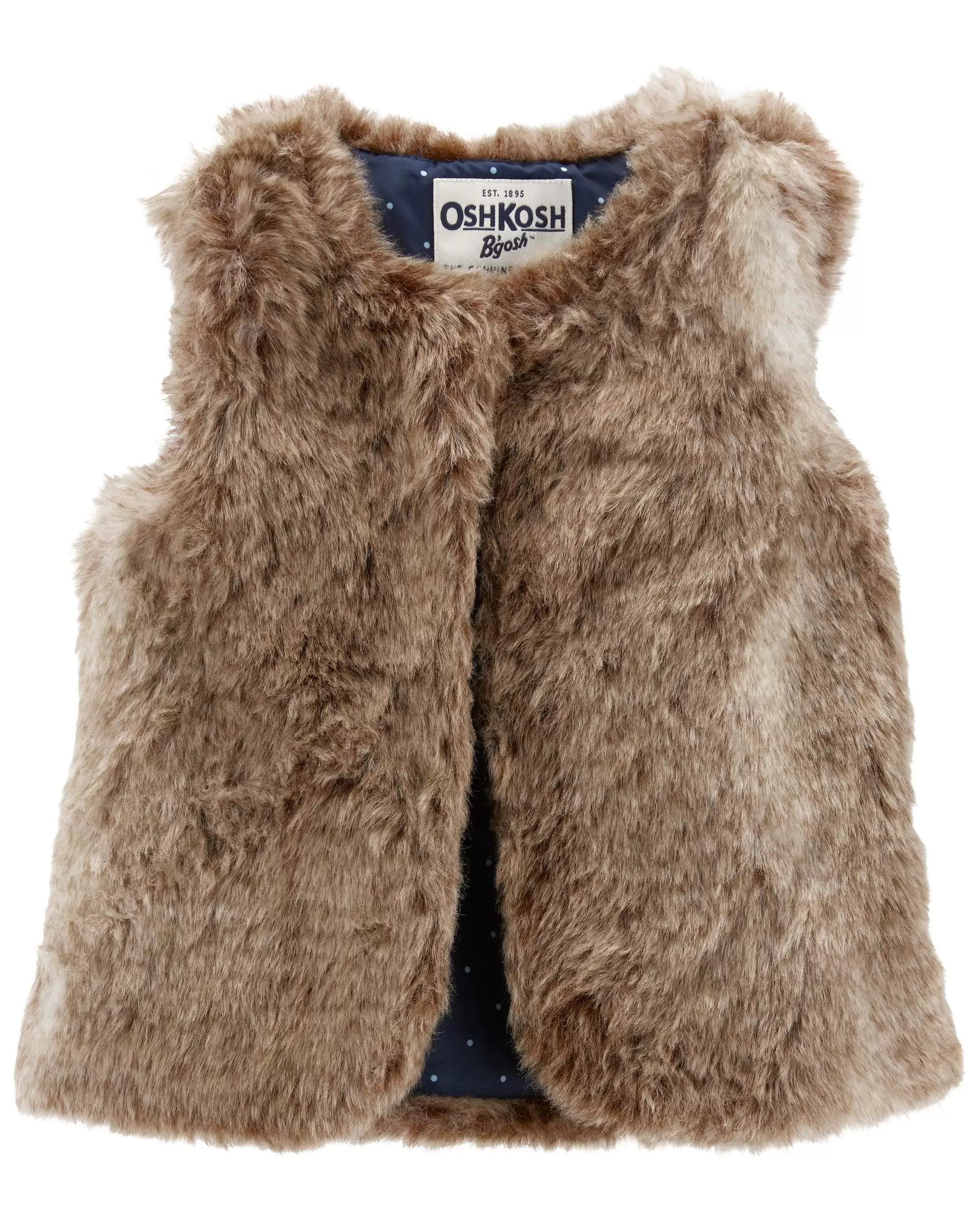 Toddler Faux Fur Vest | Carter's
