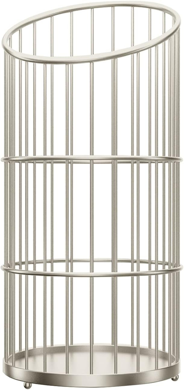 Floor Stand Toilet Paper Organizer Vertical Bathroom Free Standing Compact Storage for 3 Mega/Jum... | Amazon (US)