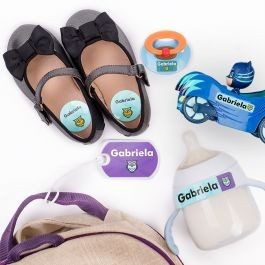 Mabel's Labels: 54 Waterproof Peel & Stick Daycare Name Labels | Mabel's Labels