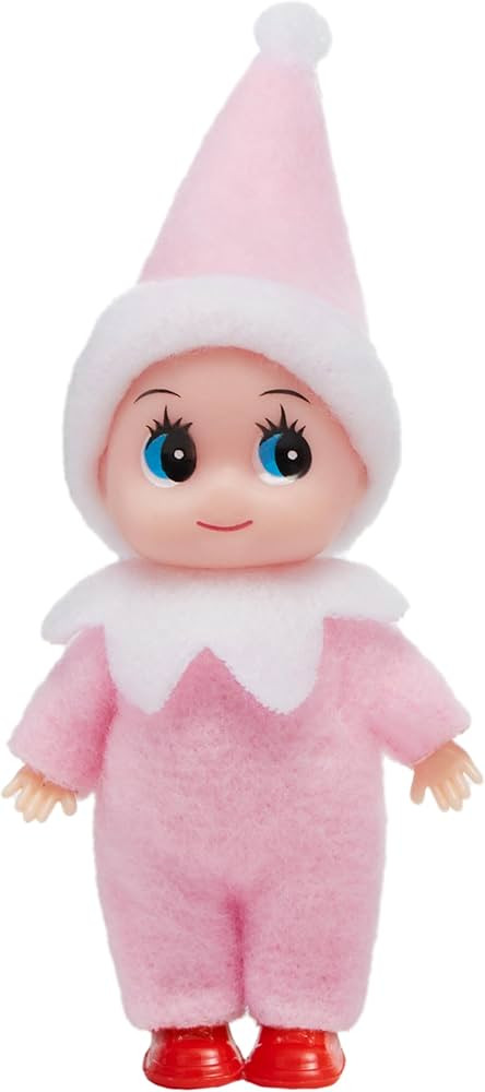JOYIN 1 Pack Christmas Pink Tiny Elf Soft Plush Toy for Adults Kids Accessories Party Favors Xmas... | Amazon (US)