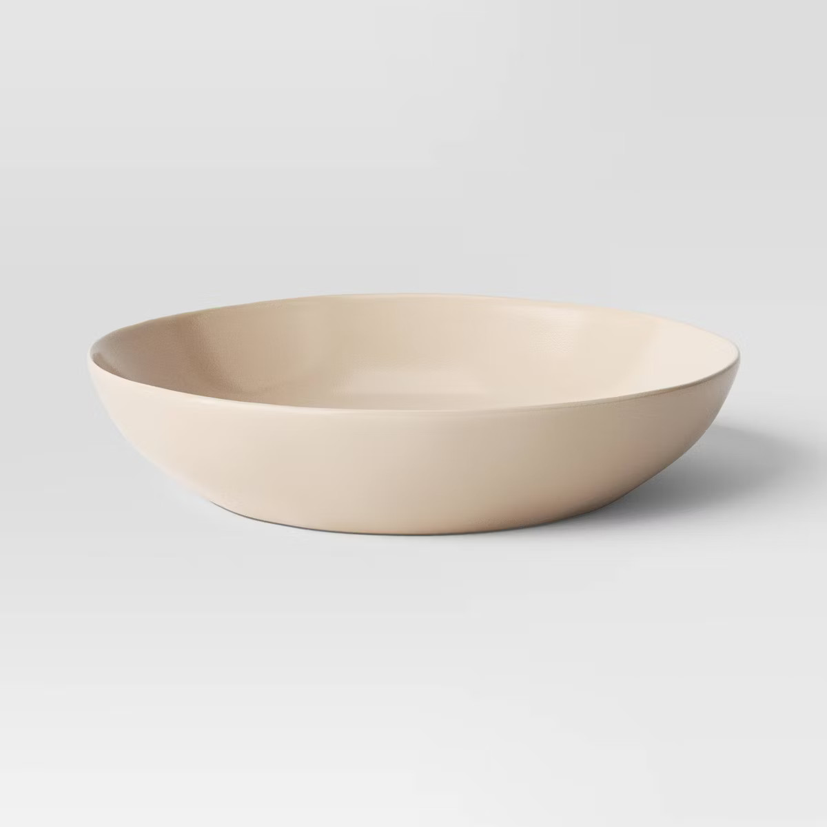 40.78oz Stoneware Aralia Organic Coupe Dinner Bowl Beige - Threshold™ | Target