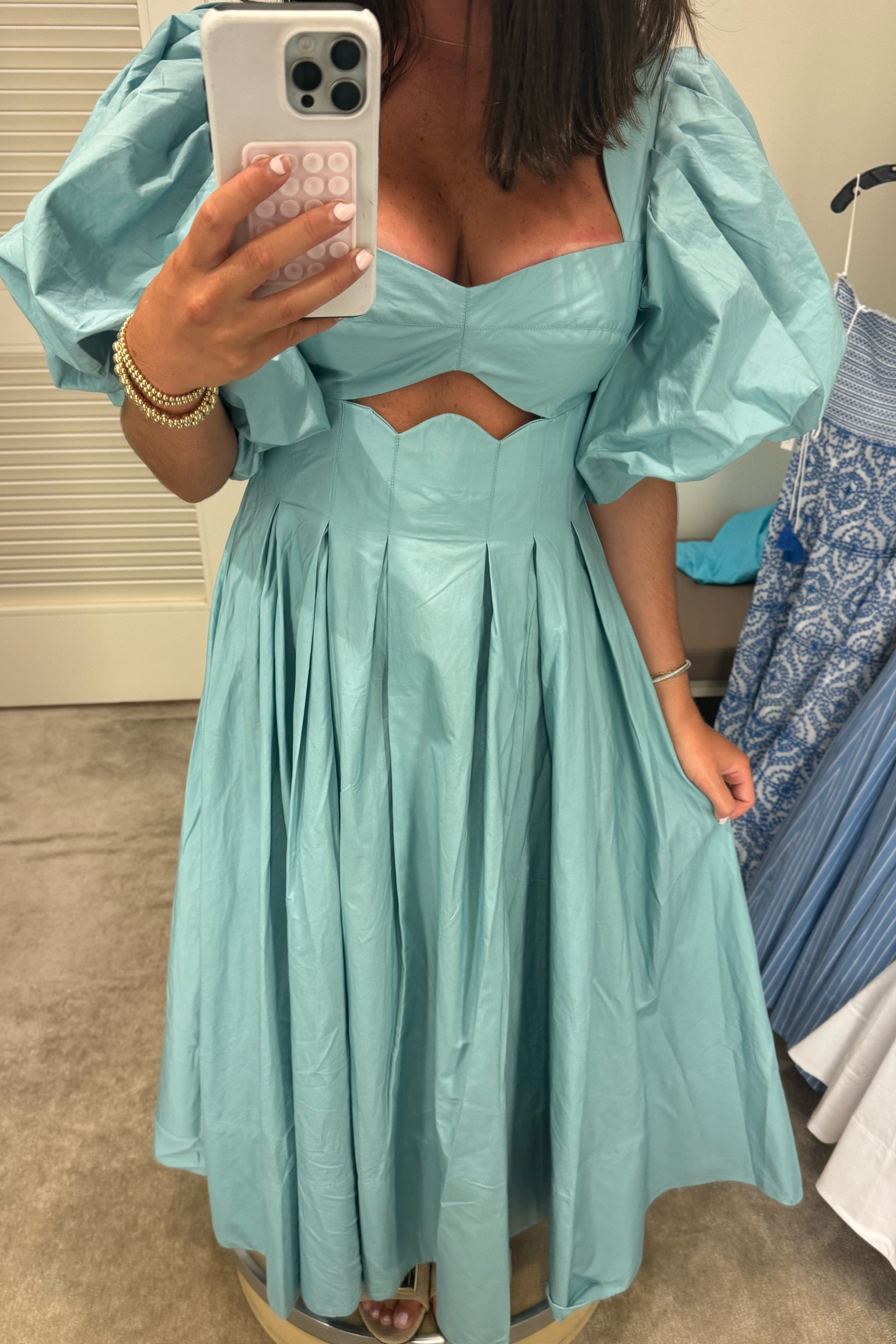 Puff sleeve maxi👏

#LTKStyleTip #LTKSaleAlert #LTKWedding