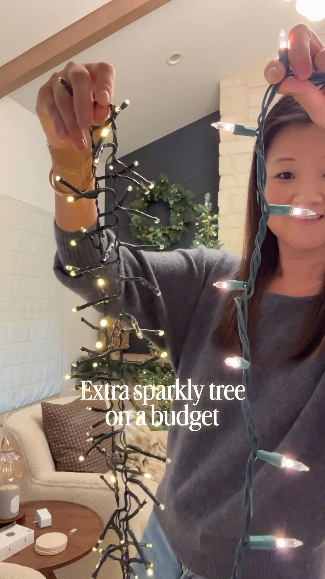 LED Christmas lights. Make your trees extra sparkly this season on a budget. No need to buy a new tree, just add these cluster Christmas lights and it instantly elevate your tree to look more magical and expensive! Amazon pottery barn

#LTKFindsUnder100 #LTKHome #LTKSaleAlert