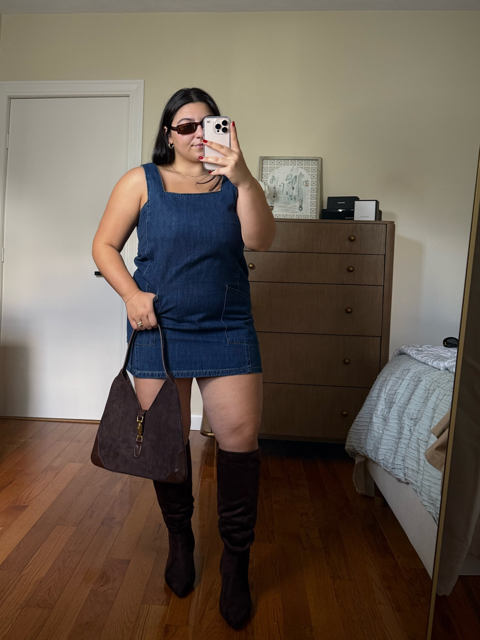 denim everything 👖🤎

#LTKMidsize