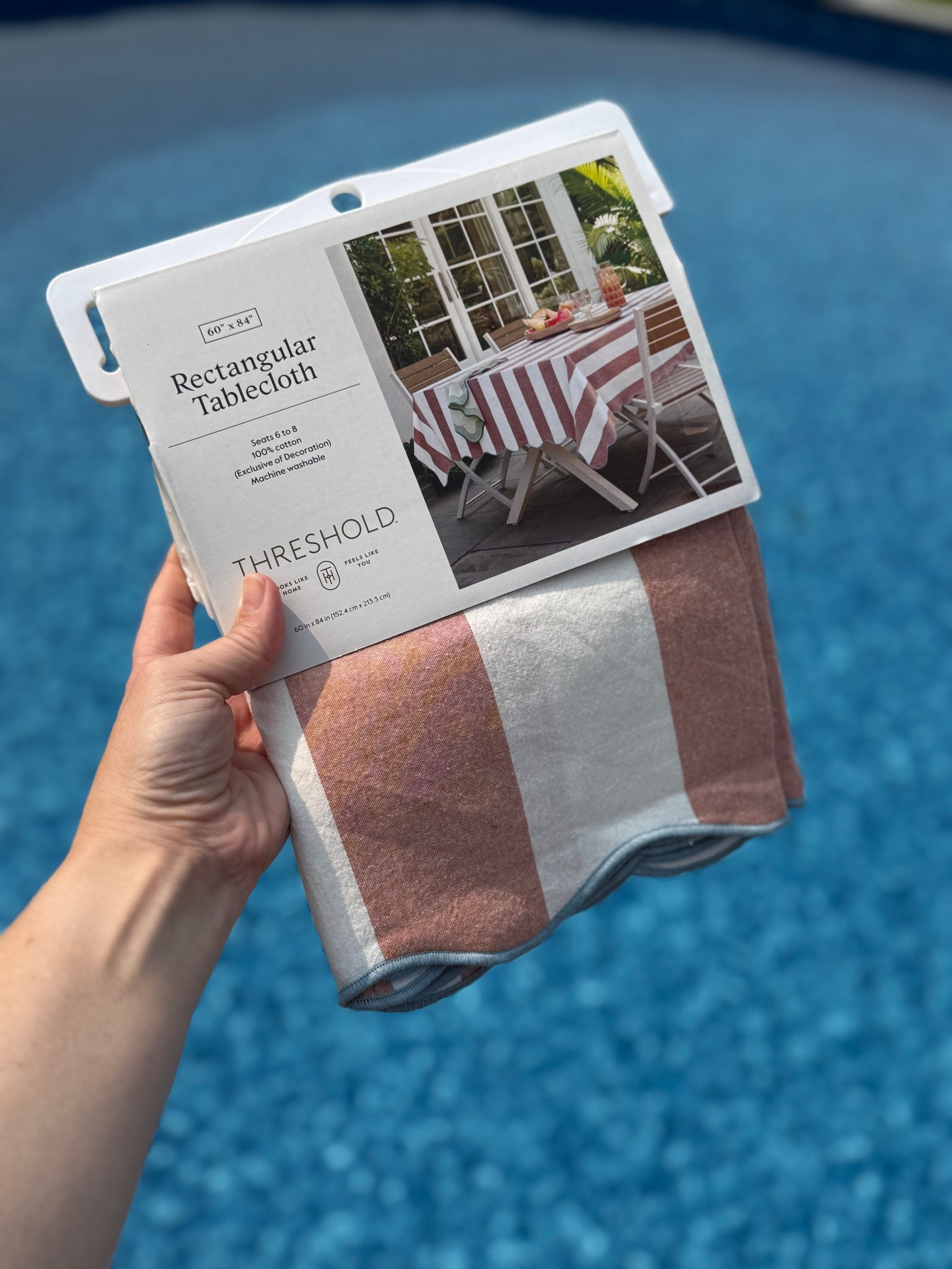 Grabbed this tablecloth for Summer! The description says peach but to me it’s the perfect vintage red, white & blue vibes! 🇺🇸 
Plus it’s 30% off right now! What do you think? 

#LTKHome #LTKSaleAlert #LTKSeasonal