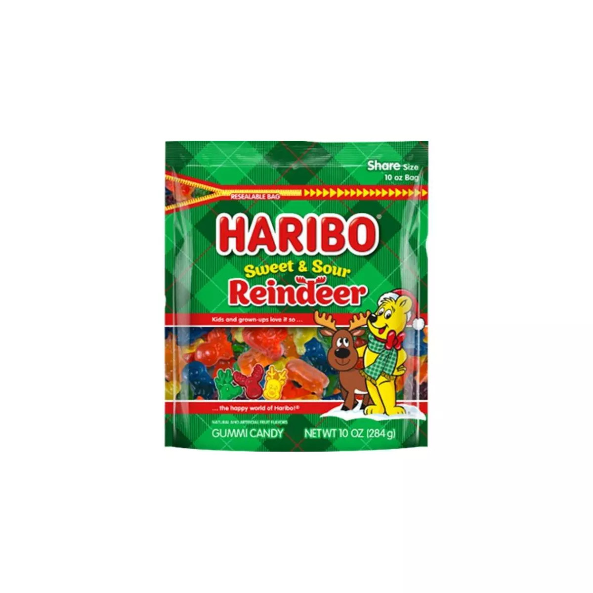 Haribo Sweet and Sour Reindeer - 10oz | Target