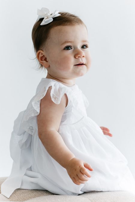In love with Blakely’s bust portraits and this timeless voile and lace Feltman Brothers dress 🤍.  The perfect wedding attire for sweet girls.  
.
.
.
#baby #portrait #bustportriaits #childrens #photography #style #fashion #girl #dress #heirloom #whitedress 

#LTKkids #LTKFind #LTKwedding