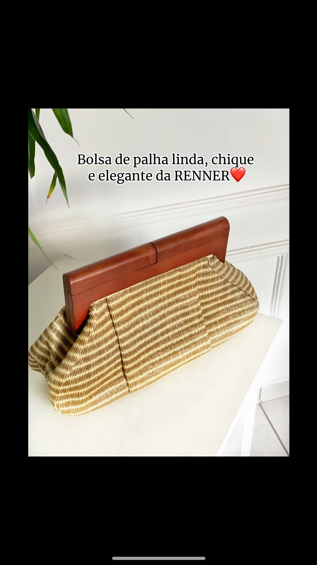Bolsa de palha linda, chique e elegante da @lojasrenner ❤️

#lojasrenner #moda #bolsadepalha #LTKBRASIL

#LTKVideo #LTKbrasil #LTKbeauty