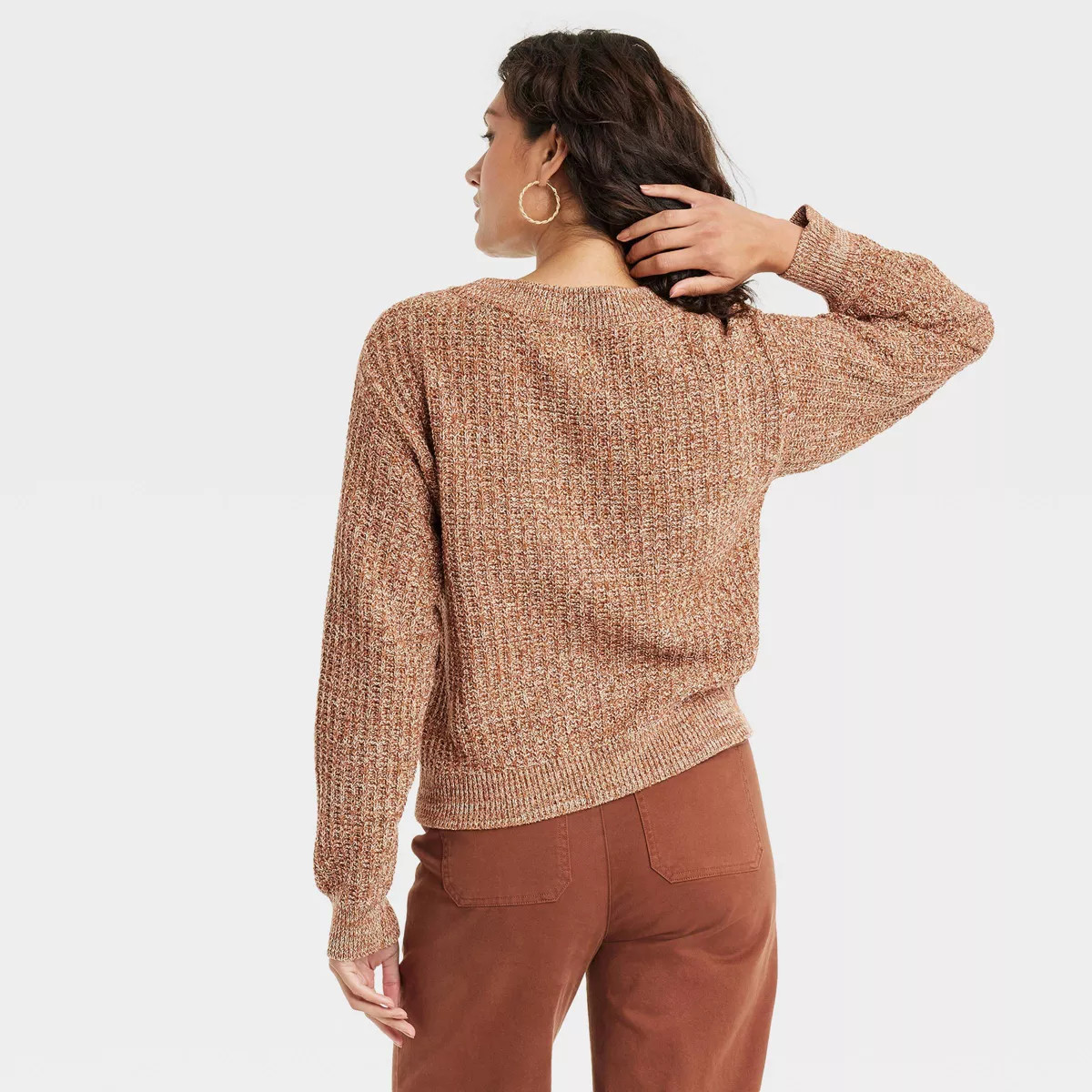 Women's Crewneck Cotton Pullover Sweater - Universal Thread™ | Target