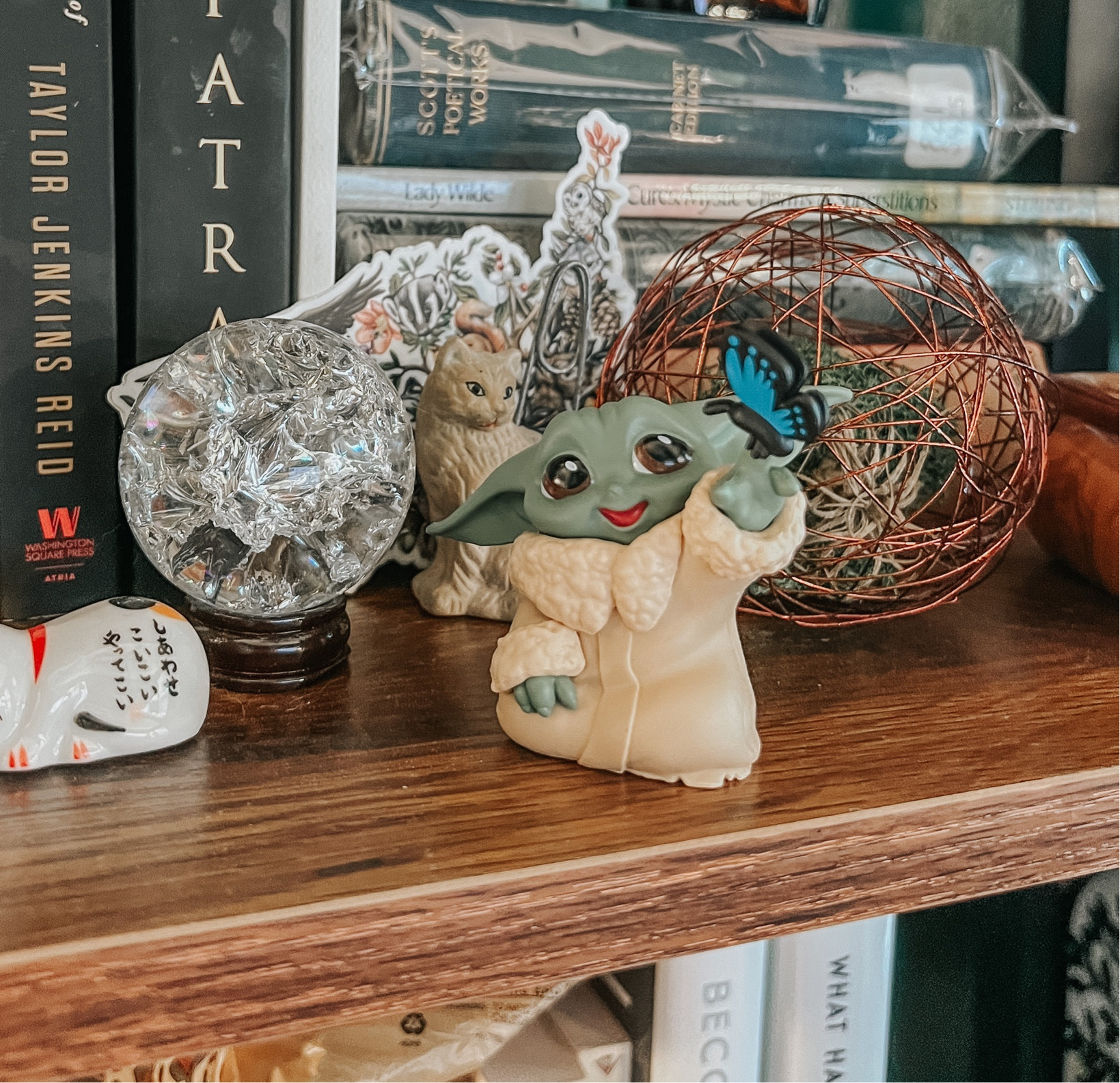 Added this little Baby Yoda cutie to my collection! Tagging some fun Grogu finds here 💚