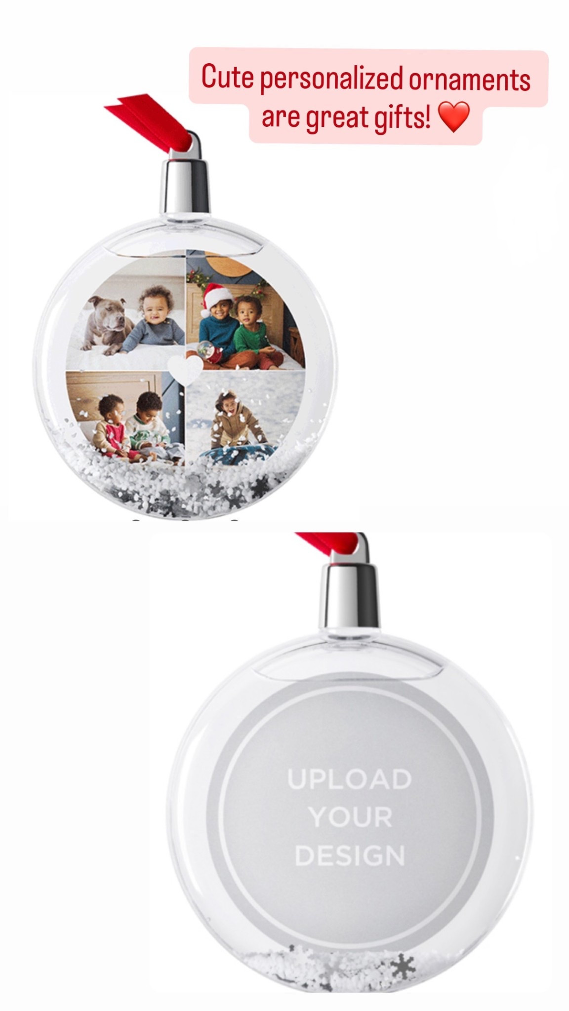 Love gifting personalized ornaments! 

#LTKFindsUnder50 #LTKSaleAlert #LTKGiftGuide