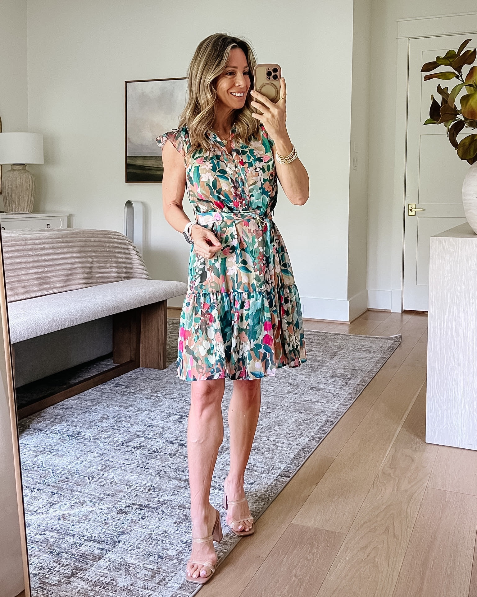 Floral mini dress from Amazon perfect for Sunday’s Best and polished looks 🍂

Dress Fit: I’m wearing an XS

#LTKOver40 #LTKPetite #LTKgrwm